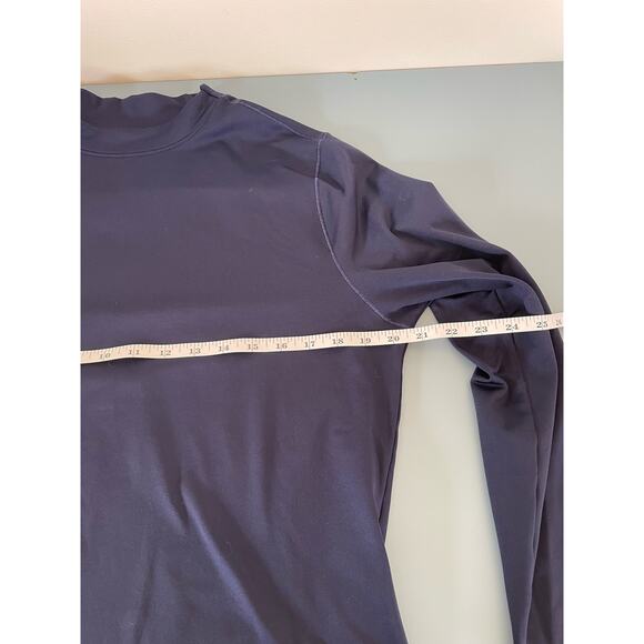 Under Armour Mens coldgear Long sleeve shirt Navy Size L - Picture 5 of 6